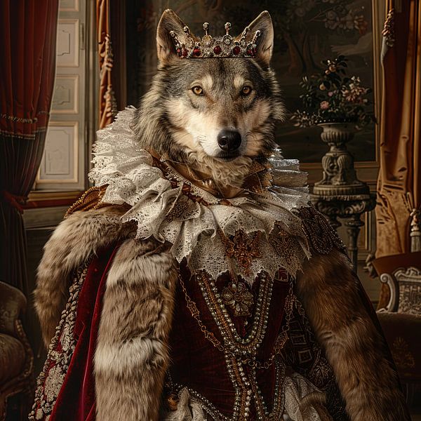 Royal wolf by Poster Art Shop