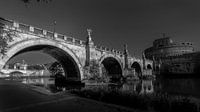 St. Peter's Basilica seen from under the Angel Bridge by Rene Siebring thumbnail