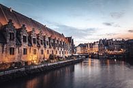 Groot Vleeshuis langs de Leie in Gent | Stadsfotografie van Daan Duvillier | Dsquared Photography thumbnail