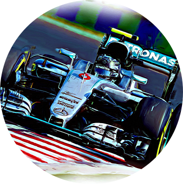 Nico Rosberg - Formel-1-Weltmeister 2016 van DeVerviers