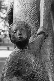 Kind van de Vlucht Breda, zwart wit van Francisca Tax