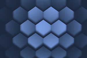 Orthokuben blau
