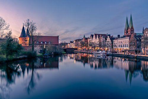L'heure bleue à Lübeck sur Achim Thomae Photography