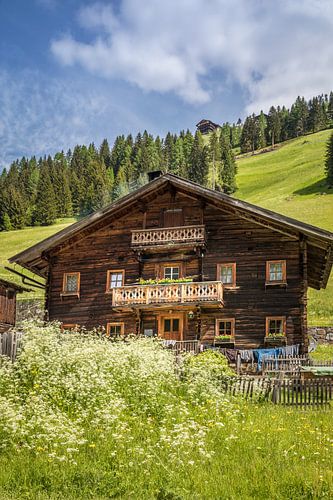 Historische bergboerderij in Innervillgraten in het Villgratental