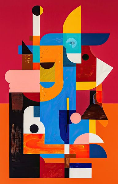 Abstract art Picasso art by Art Whims