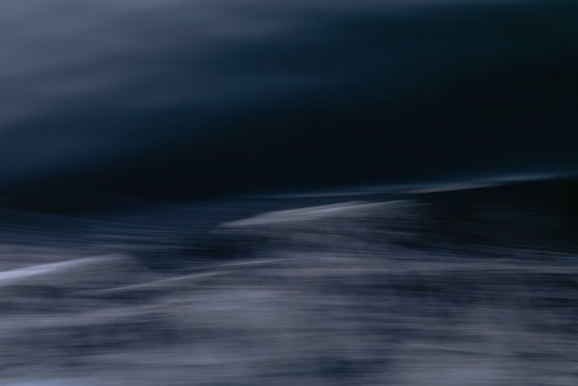Abstract nature 1 // Sea movements // Slow shutter speed by Rita Kuenen