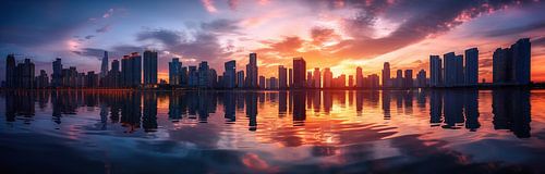 Silhouette of the city