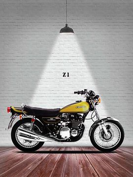 Kawasaki Z1 by Slukusluku batok