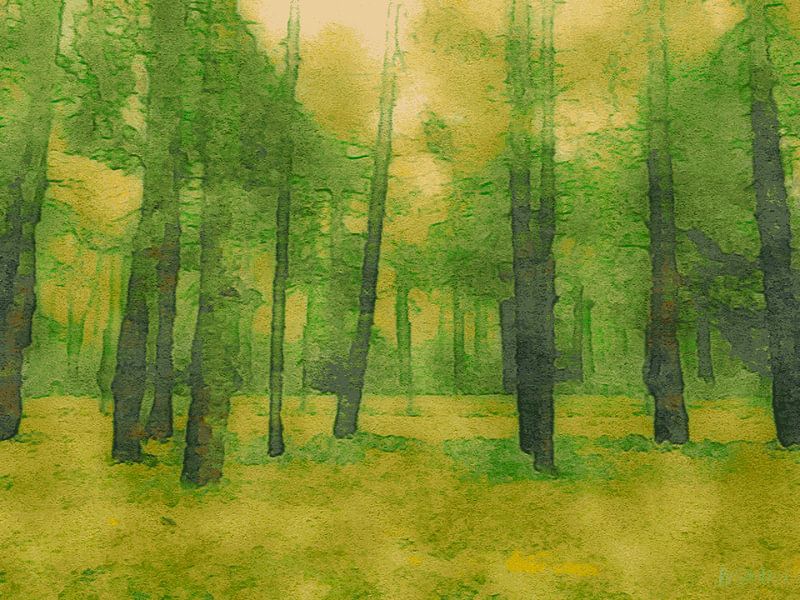 50 shades of green by Will Scholten