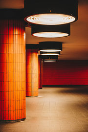 Berlin Underground – Light and Shadow on Messedamm by Martin Boose