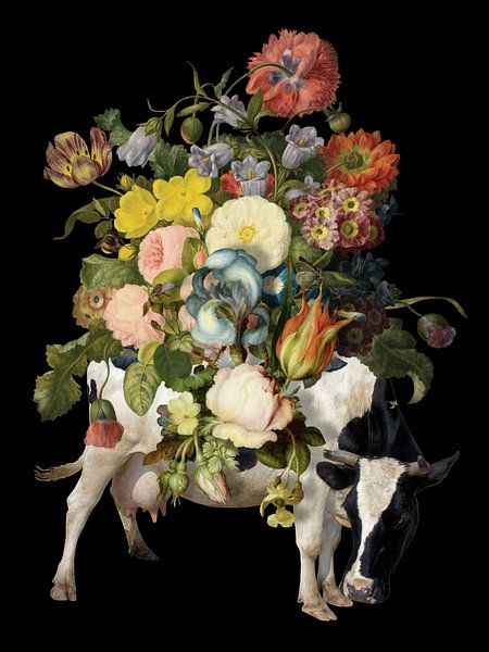 La vache hollandaise par Marja van den Hurk
