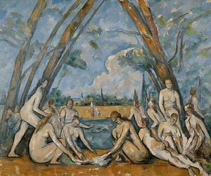 Paul Cézanne - Les grandes baigneuses