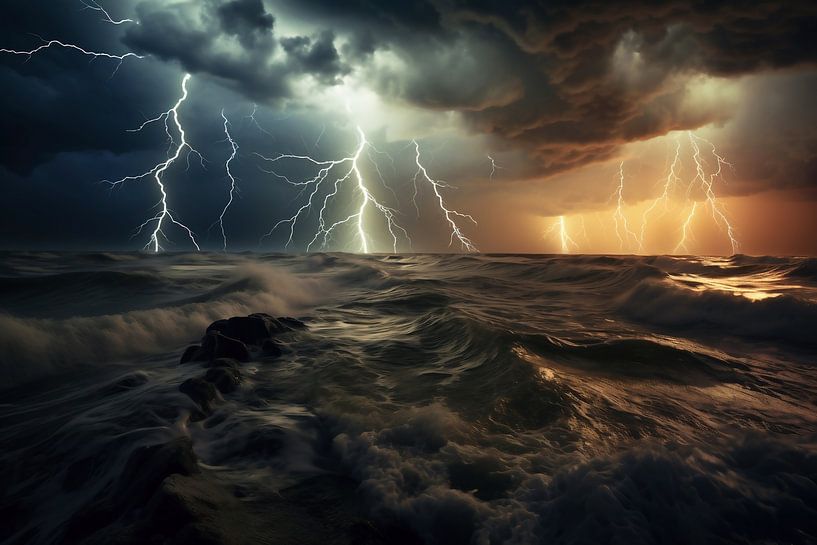 Am Meer von fernlichtsicht