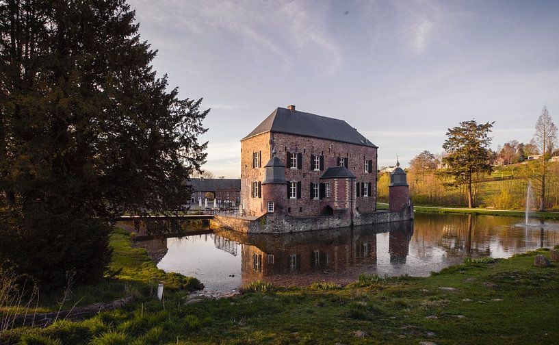 Erenstein Castle on the water II by Luis Boullosa