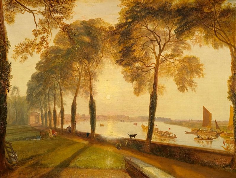 Mortlake Terrace, William Turner par Des maîtres magistraux
