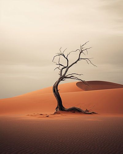 Boom in de woestijn