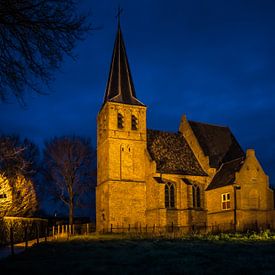 Kerkje in Persingen (Gld) van Hans Hendriks