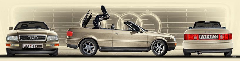 Audi 80 Cabriolet by aRi F. Huber