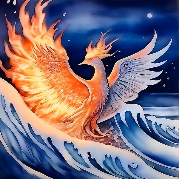 Ice and fire by Mariia Merkulova