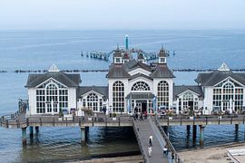 Seebrücke Ostseebad Sellin on the island of Rügen in Mecklenburg- by Thilo Wagner