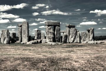Cercle de pierres de Stonehenge près du Wiltshire en Angleterre