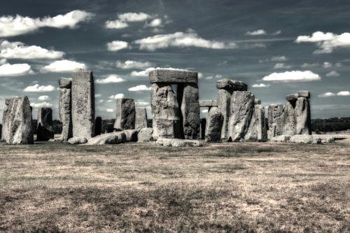 Stonehenge stone circle near Wiltshire in England