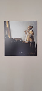Junge Dame mit Perlenhalsband, Johannes Vermeer
