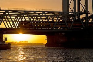 Sunset Hefbrug Dordrecht
