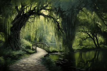 Enchanting Crossings: Idyllic Bridges in Nature by Karina Brouwer