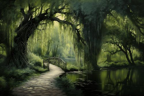 Enchanting Crossings: Idyllic Bridges in Nature