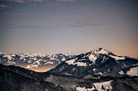 nächtlicher Blick auf den Grünten und das Oberallgäu von Leo Schindzielorz Miniaturansicht