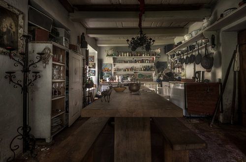 De keuken van de boswachter