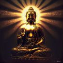 Buddha / Boeddha beeld van Gelissen Artworks thumbnail