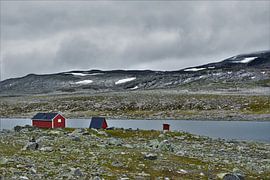 Fischerhütten in Norwegen von Naomi Elshoff