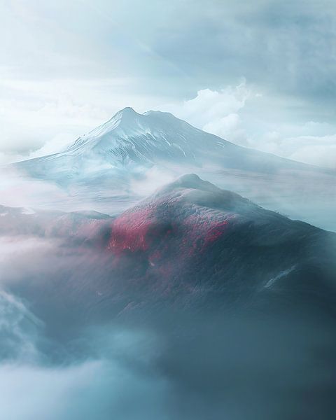 Mountain world in daylight by fernlichtsicht