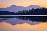 Evening at the Abtsdorf Lake by Martin Wasilewski thumbnail