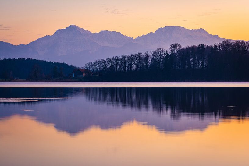 Evening at the Abtsdorf Lake by Martin Wasilewski