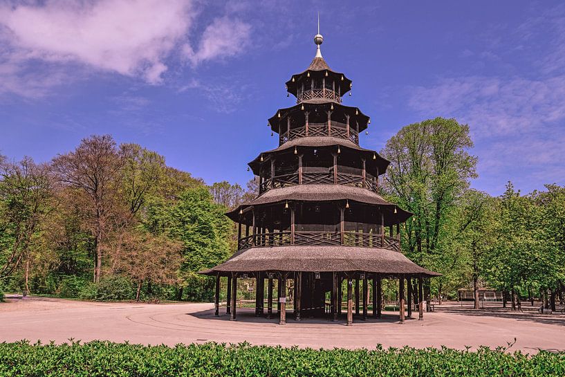 Chinese Toren Engelse Tuin München van Robert Styppa