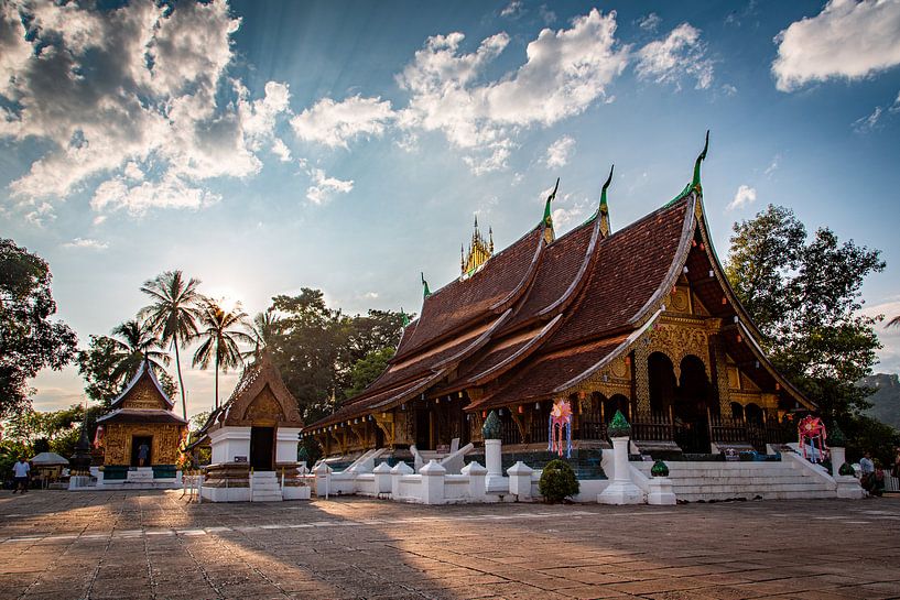 le temple Wat Xiengthong par Frank Verburg