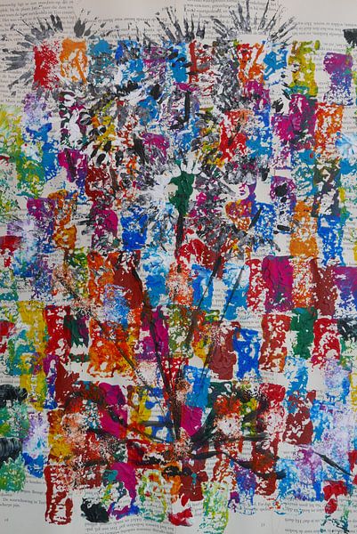 Pissenlit dans la splendeur des couleurs par jolanda verduin