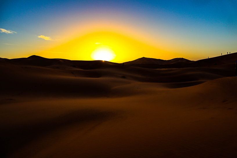 Zonsopkomst in de Sahara par Natuur aan de muur