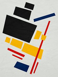 ABSTRAKTE GEOMETRISCHE KUNST IN MODERNEN FARBEN von Online Arts