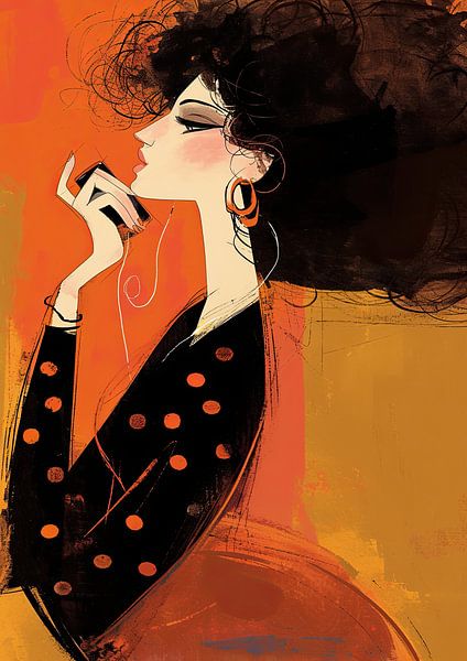 Mystery Poise by Eye catching paintings
