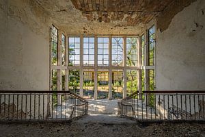 Lieux abandonnés - Cage d'escalier sur Maikel Saalmink