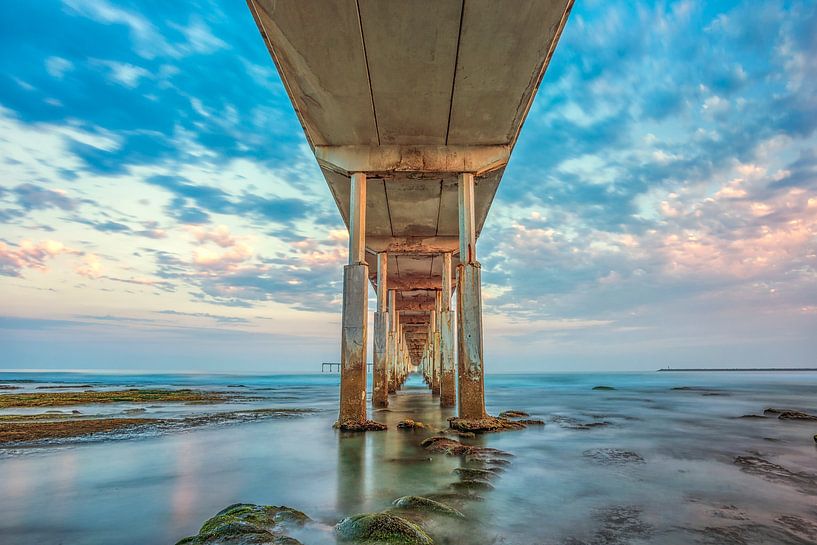Ocean Beach Pier - Sunrise Magic by Joseph S Giacalone Photography