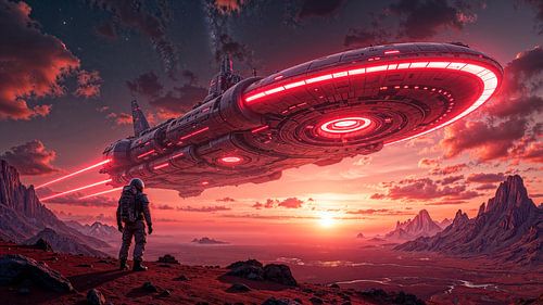 XENOVAR - Het Gigantische Ruimteschip van de Rode Dageraad