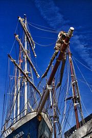 mooi uitzicht op vissersdorpje en boten by foto-fantasie foto-fantasie