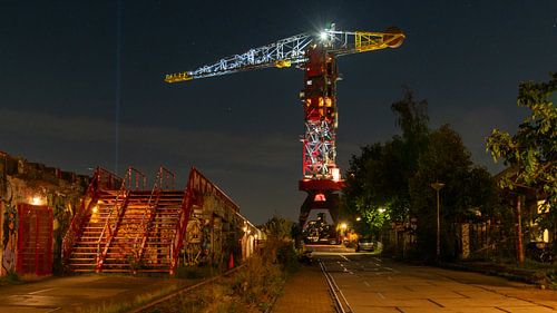 Amsterdam Nord dans la soirée sur Zaankanteropavontuur