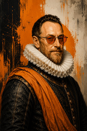 Wilhelm von Oranien mit Sonnenbrille