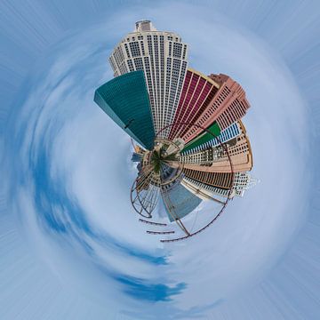 New York city, planet composition by Rietje Bulthuis